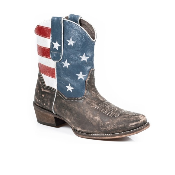 Roper Shoes - Roper Women's American Beauty Western Boot